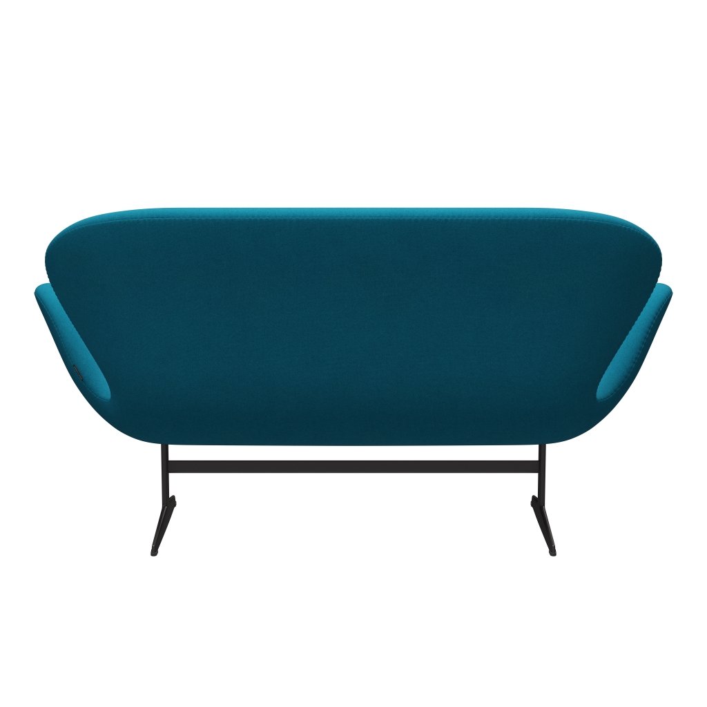 [product_category]-Fritz Hansen Swan Sofa 2 Seater, Warm Graphite/Tonus Turquoise-Fritz Hansen-3321-TON854-WGBASE-FRI-4