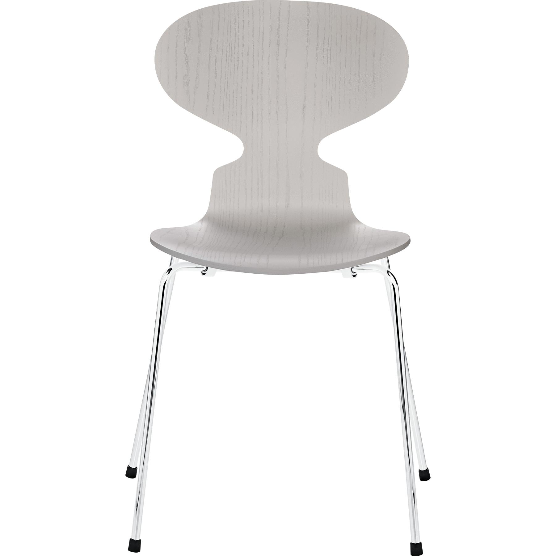 [product_category]-Fritz Hansen The Ant Chair Coloured Ash 4 Legged, Nine Grey-Fritz Hansen-3101-155-FRI-1