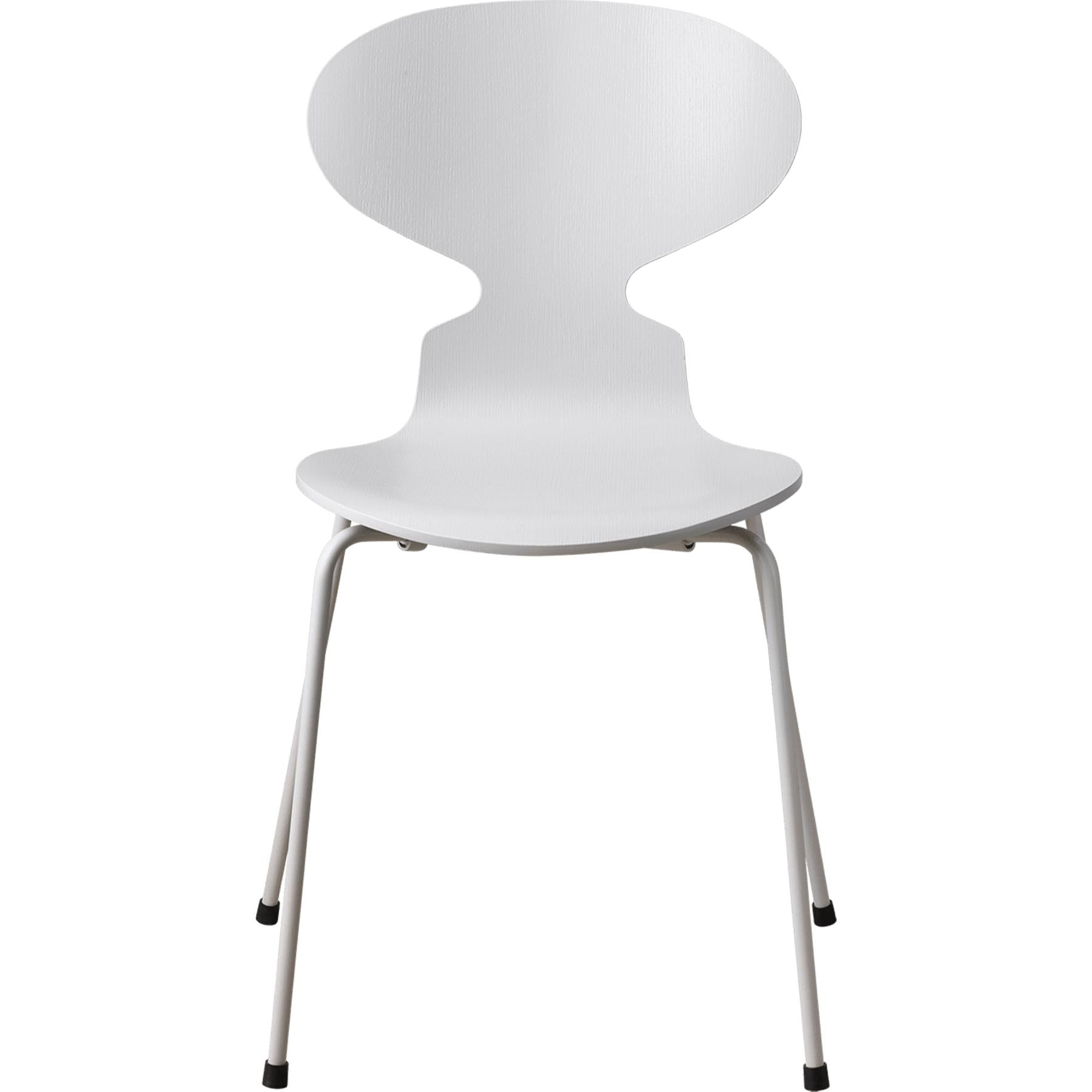 [product_category]-Fritz Hansen The Ant Chair Monochrome Dyed Ash 4 Legged, Pale Grey-Fritz Hansen-3101-monochrome-pgrey-FRI-1