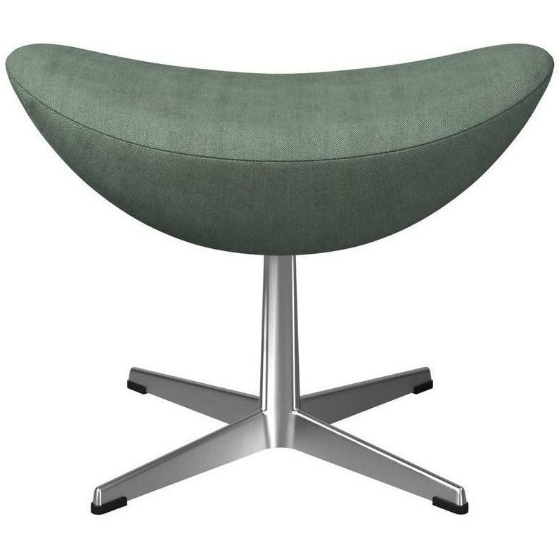 [product_category]-Fritz Hansen The Egg Footstool Fabric, Aqua-Fritz Hansen-3127-Alu-Re-Wool-858-FRI-1