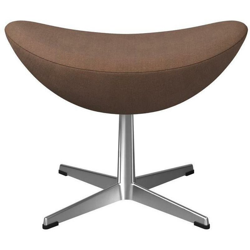 [product_category]-Fritz Hansen The Egg Footstool Fabric, Brown-Fritz Hansen-3127-Alu-Re-Wool-378-FRI-1