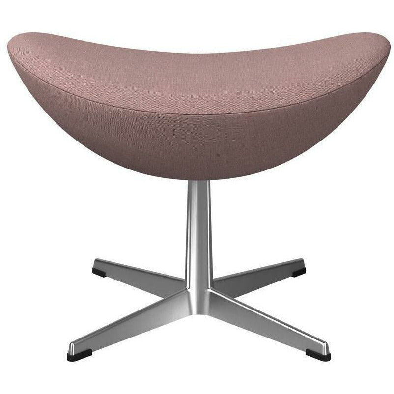 [product_category]-Fritz Hansen The Egg Footstool Fabric, Pale Rose-Fritz Hansen-3127-Alu-Re-Wool-648-FRI-1