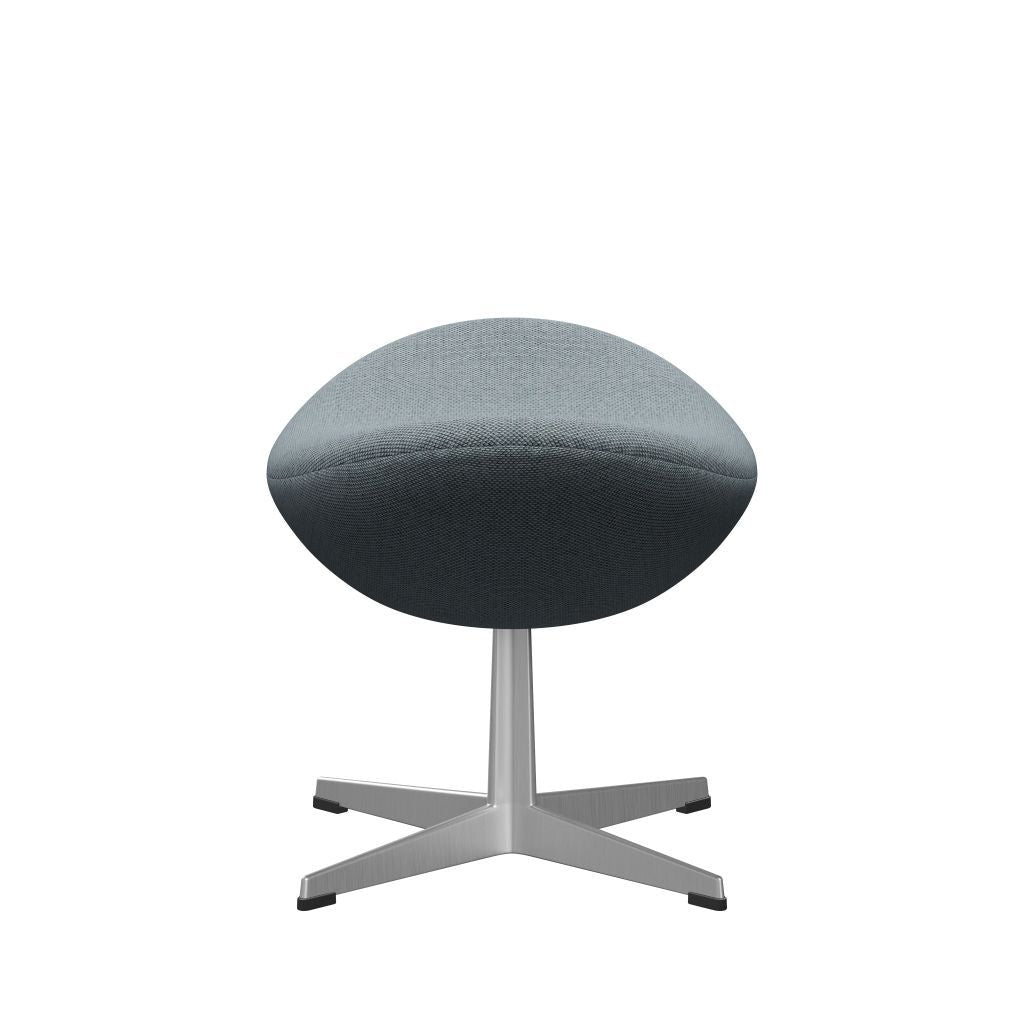 [product_category]-Fritz Hansen The Egg Footstool Fabric, Re Wool Light Blue-Fritz Hansen-3127-Alu-Re-Wool-718-FRI-3