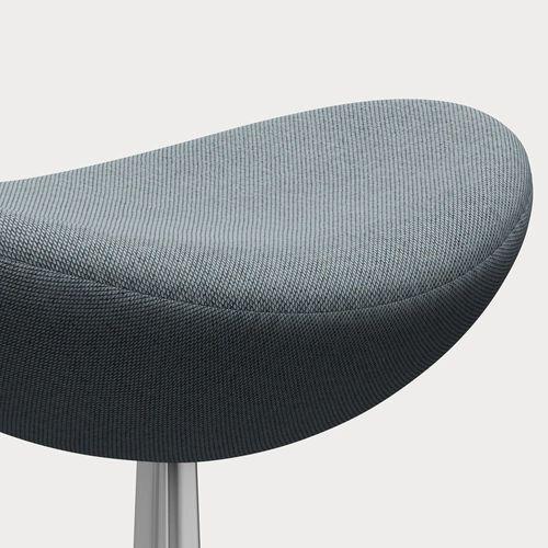 [product_category]-Fritz Hansen The Egg Footstool Fabric, Re Wool Light Blue-Fritz Hansen-3127-Alu-Re-Wool-718-FRI-4