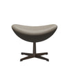 Fritz Hansen The Egg™ Footstool Leather, Brown Bronze/Essential Light Grey