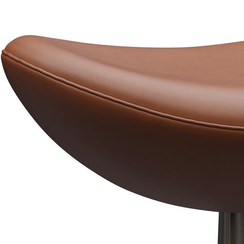 [product_category]-Fritz Hansen The Egg Footstool Leather, Brown Bronze/Essential Walnut-Fritz Hansen-3127-STWALT-BBBASE-FRI-4