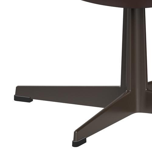 [product_category]-Fritz Hansen The Egg Footstool Leather, Brown Bronze/Essential Walnut-Fritz Hansen-3127-STWALT-BBBASE-FRI-5