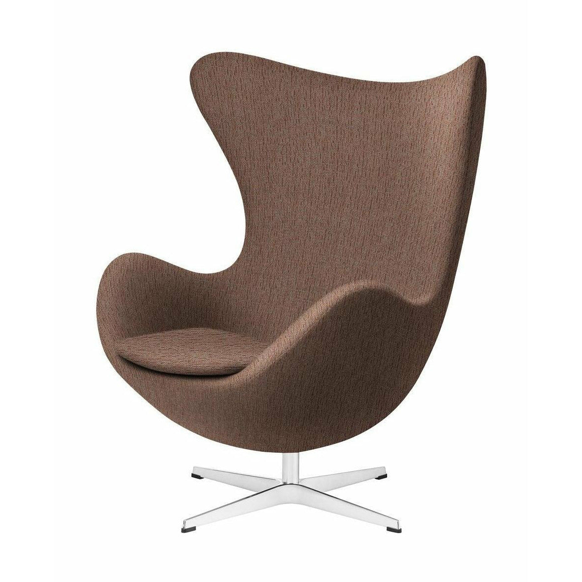 [product_category]-Fritz Hansen The Egg Lounge Chair Fabric, Christianshavn Beige/Orange-Fritz Hansen-3316-Alu-Christianshavn-1132-FRI-1