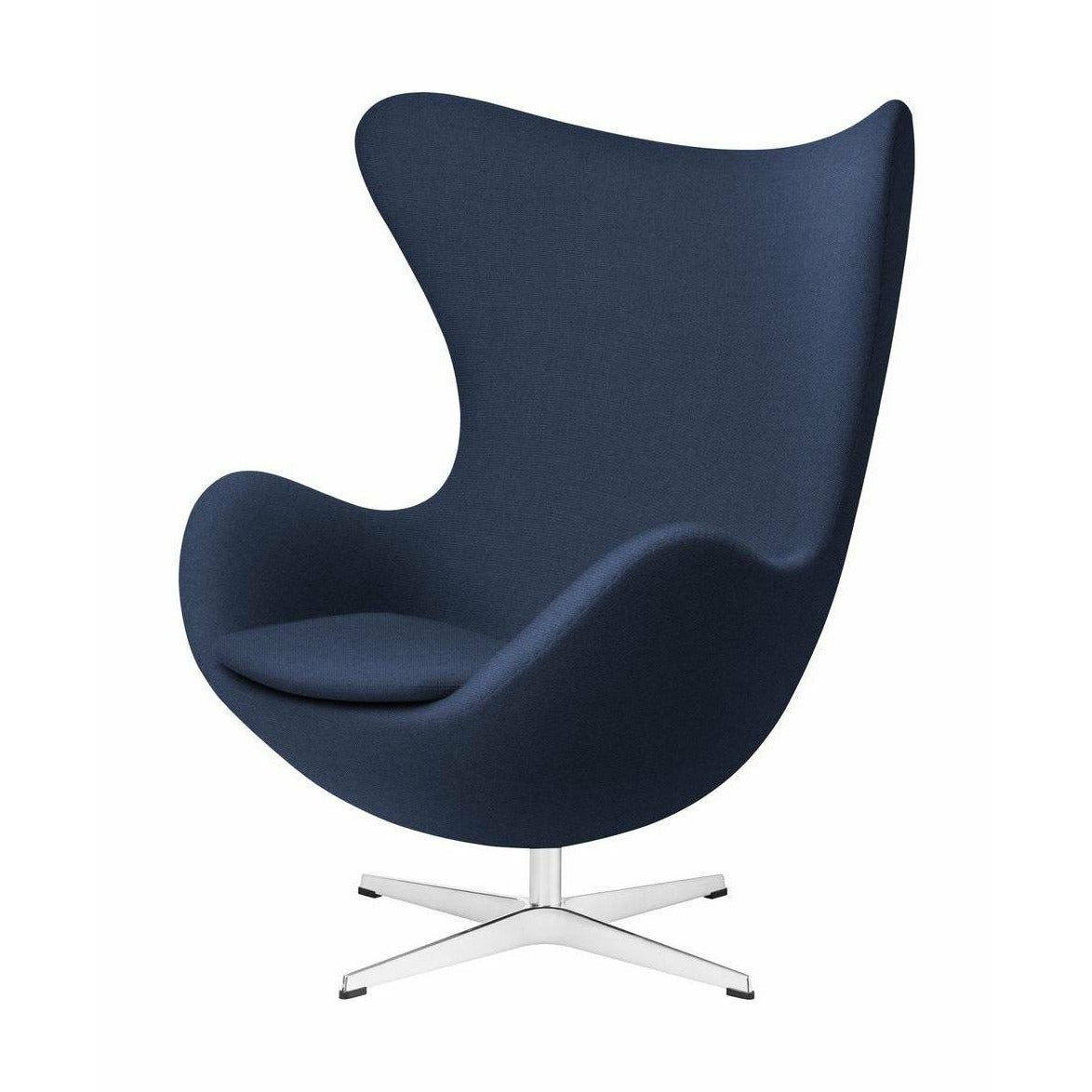 [product_category]-Fritz Hansen The Egg Lounge Chair Fabric, Christianshavn Blue Uni-Fritz Hansen-3316-Alu-Christianshavn-1153-FRI-1
