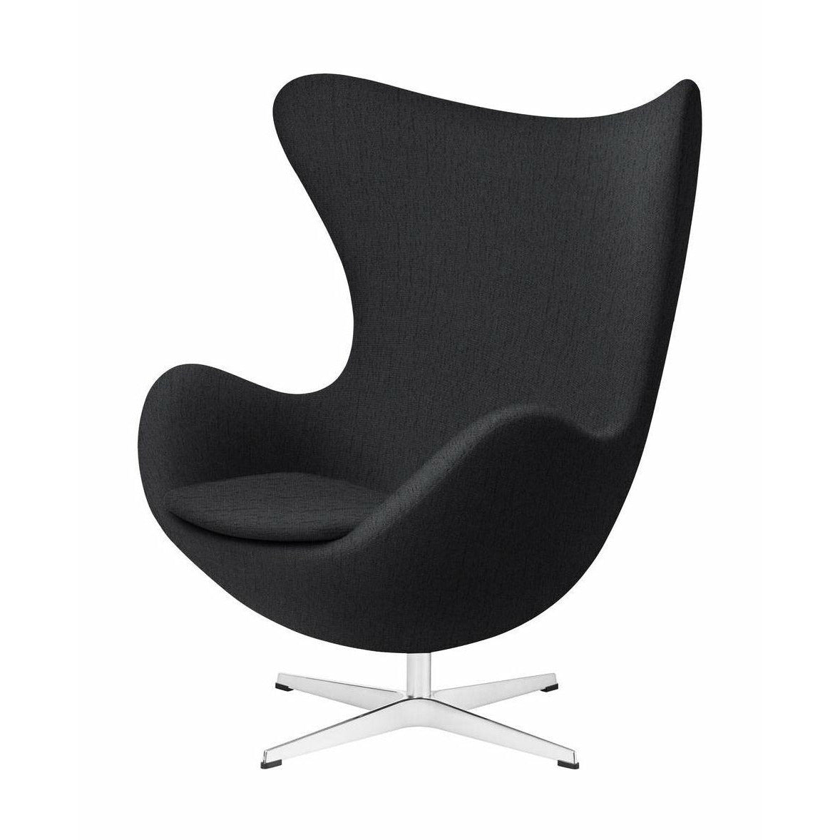 [product_category]-Fritz Hansen The Egg Lounge Chair Fabric, Christianshavn Dark Grey-Fritz Hansen-3316-Alu-Christianshavn-1174-FRI-1