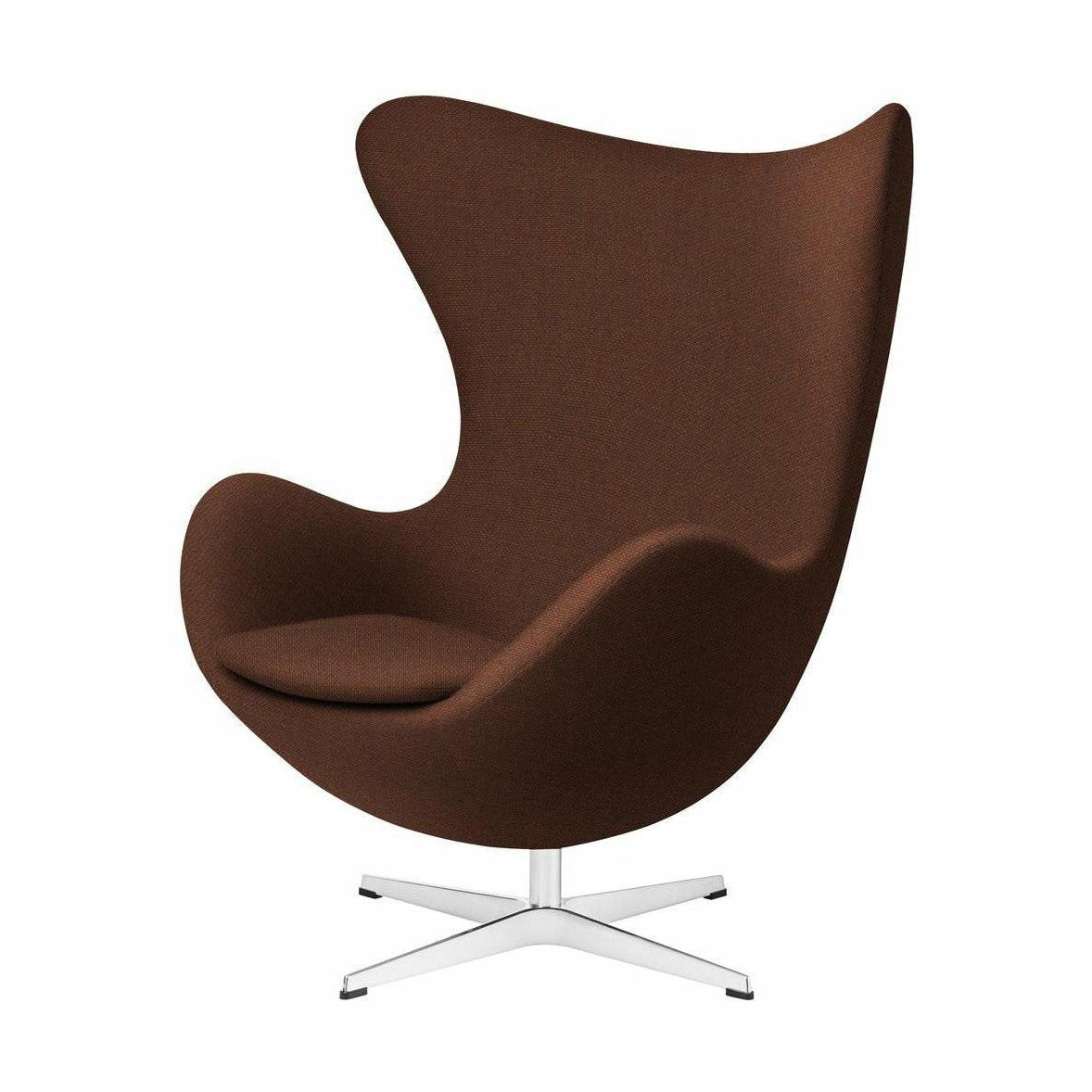 [product_category]-Fritz Hansen The Egg Lounge Chair Fabric, Christianshavn Dark Orange-Fritz Hansen-3316-Alu-Christianshavn-1134-FRI-1