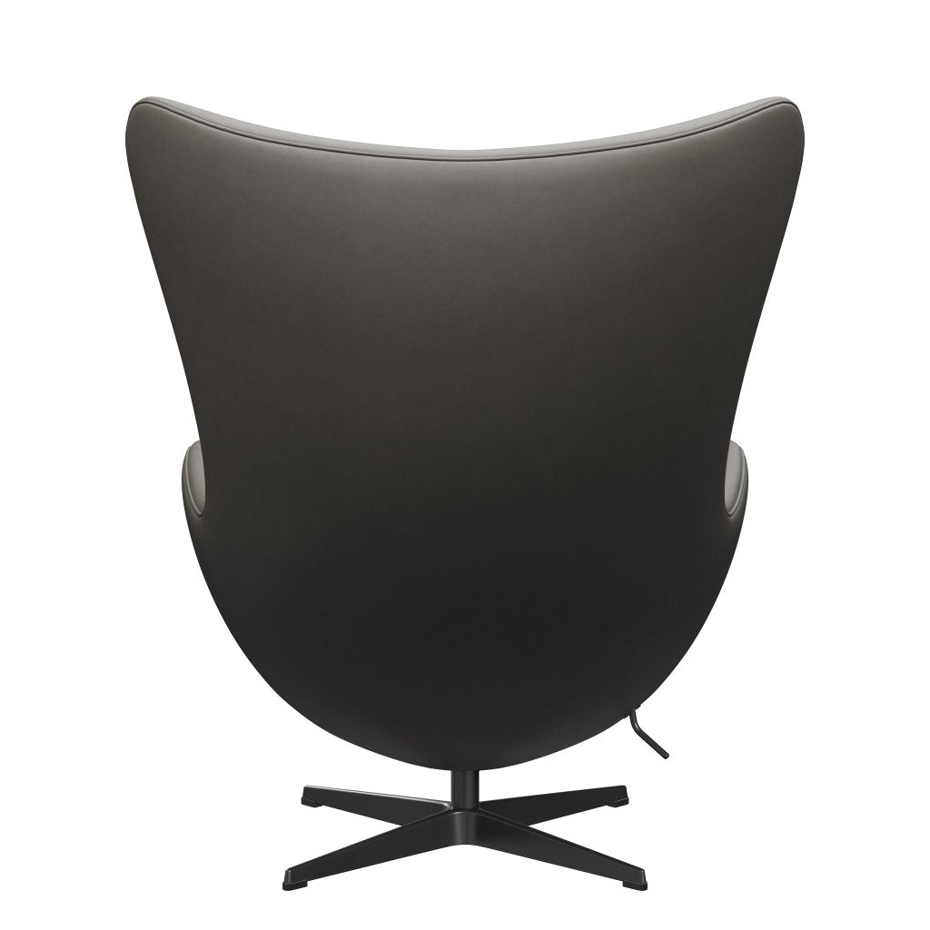 [product_category]-Fritz Hansen The Egg Lounge Chair Leather, Black/Essential Lava-Fritz Hansen-3316-STLAVA-BLLA-FRI-4