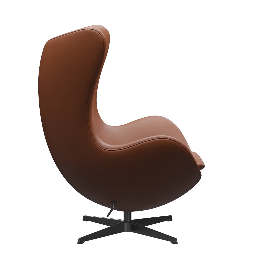 [product_category]-Fritz Hansen The Egg Lounge Chair Leather, Black/Essential Walnut-Fritz Hansen-3316-STWALT-BLLA-FRI-3