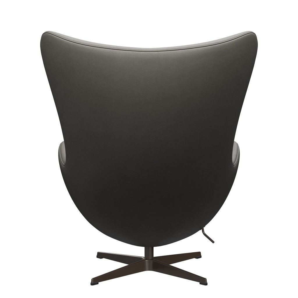 [product_category]-Fritz Hansen The Egg Lounge Chair Leather, Brown Bronze/Essential Lava-Fritz Hansen-3316-STLAVA-BBBASE-FRI-4
