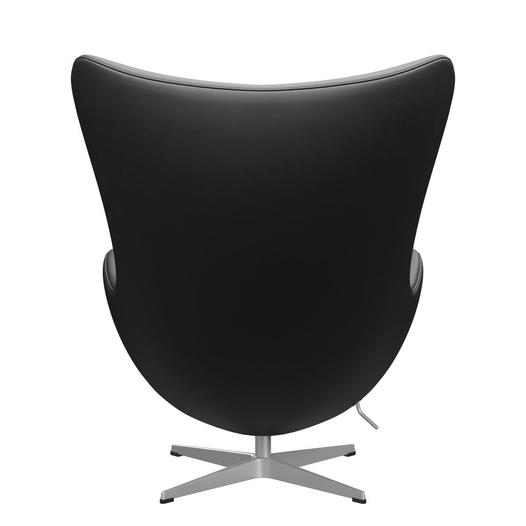 [product_category]-Fritz Hansen The Egg Lounge Chair Leather, Silver Grey/Essential Black-Fritz Hansen-3316-STBLA-SGBASE-FRI-4