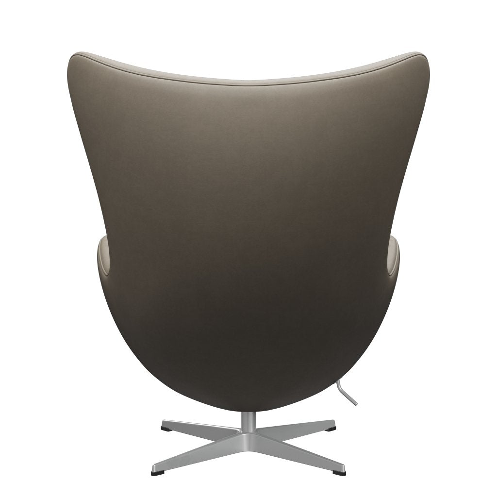 [product_category]-Fritz Hansen The Egg Lounge Chair Leather, Silver Grey/Essential Light Grey-Fritz Hansen-3316-STLIGR-SGBASE-FRI-4
