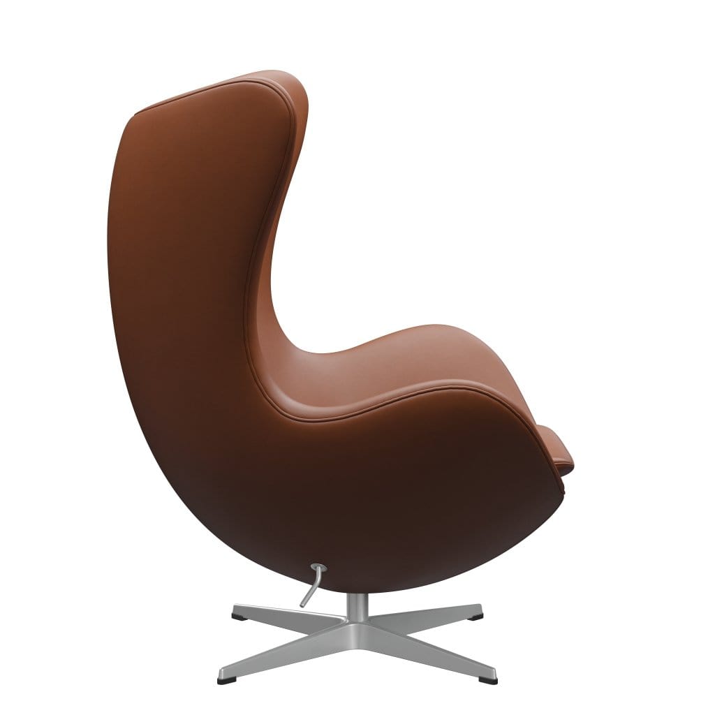 [product_category]-Fritz Hansen The Egg Lounge Chair Leather, Silver Grey/Essential Walnut-Fritz Hansen-3316-STWALT-SGBASE-FRI-3