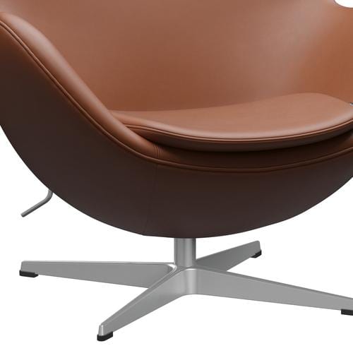[product_category]-Fritz Hansen The Egg Lounge Chair Leather, Silver Grey/Essential Walnut-Fritz Hansen-3316-STWALT-SGBASE-FRI-6