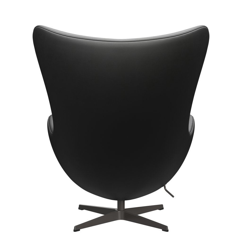 [product_category]-Fritz Hansen The Egg Lounge Chair Leather, Warm Graphite/Essential Black-Fritz Hansen-3316-STBLA-WGBASE-FRI-4