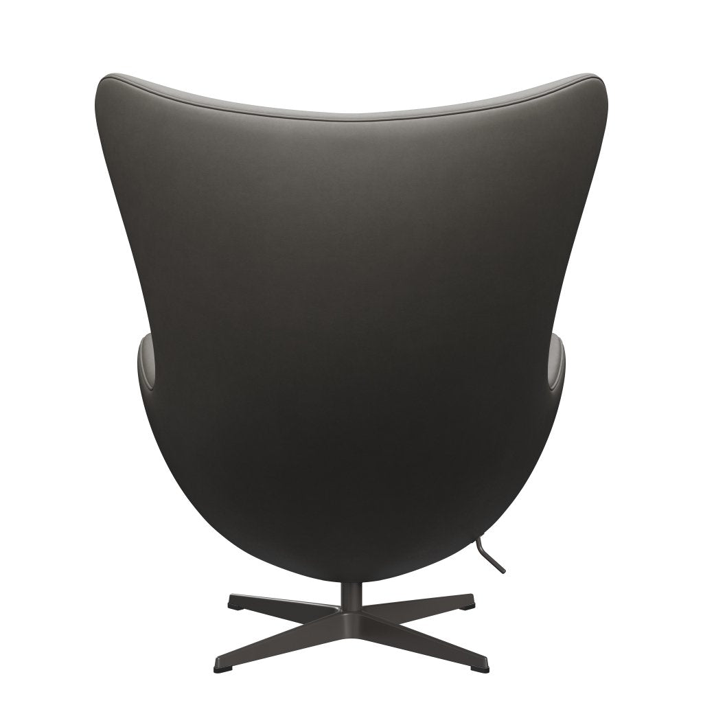 [product_category]-Fritz Hansen The Egg Lounge Chair Leather, Warm Graphite/Essential Lava-Fritz Hansen-3316-STLAVA-WGBASE-FRI-4