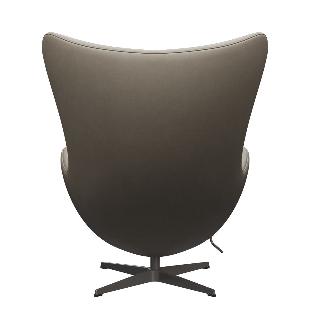[product_category]-Fritz Hansen The Egg Lounge Chair Leather, Warm Graphite/Essential Light Grey-Fritz Hansen-3316-STLIGR-WGBASE-FRI-4