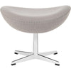 Fritz Hansen The Egg™ Stool Fabric, Capture Light Grey