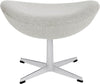 Fritz Hansen The Egg™ Stool Fabric, Divina Melange Light Grey