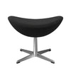 Fritz Hansen The Egg™ Stool Fabric, Fame Black