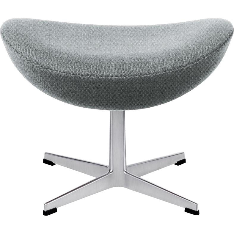 [product_category]-Fritz Hansen The Egg Stool Fabric, Hallingdal Grey-Fritz Hansen-3127-130-FRI-1