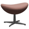 Fritz Hansen The Egg™ Stool Fabric, Silver Grey/Christianshavn 1131 Pink