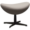 Fritz Hansen The Egg™ Stool Fabric, Warm Graphite Christianshavn 1120 Grey