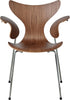 Fritz Hansen The Lily™ Armchair, Clear Lacquered Walnut