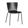 Fritz Hansen Vico Duo™ Vm112 Chair, Black/Ash Black