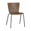 Fritz Hansen Vico Duo™ Vm112 Chair Walnut, Black/Walnut