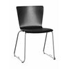 Fritz Hansen Vico Duo™ Vm115 Chair, Chrome/Ash Black