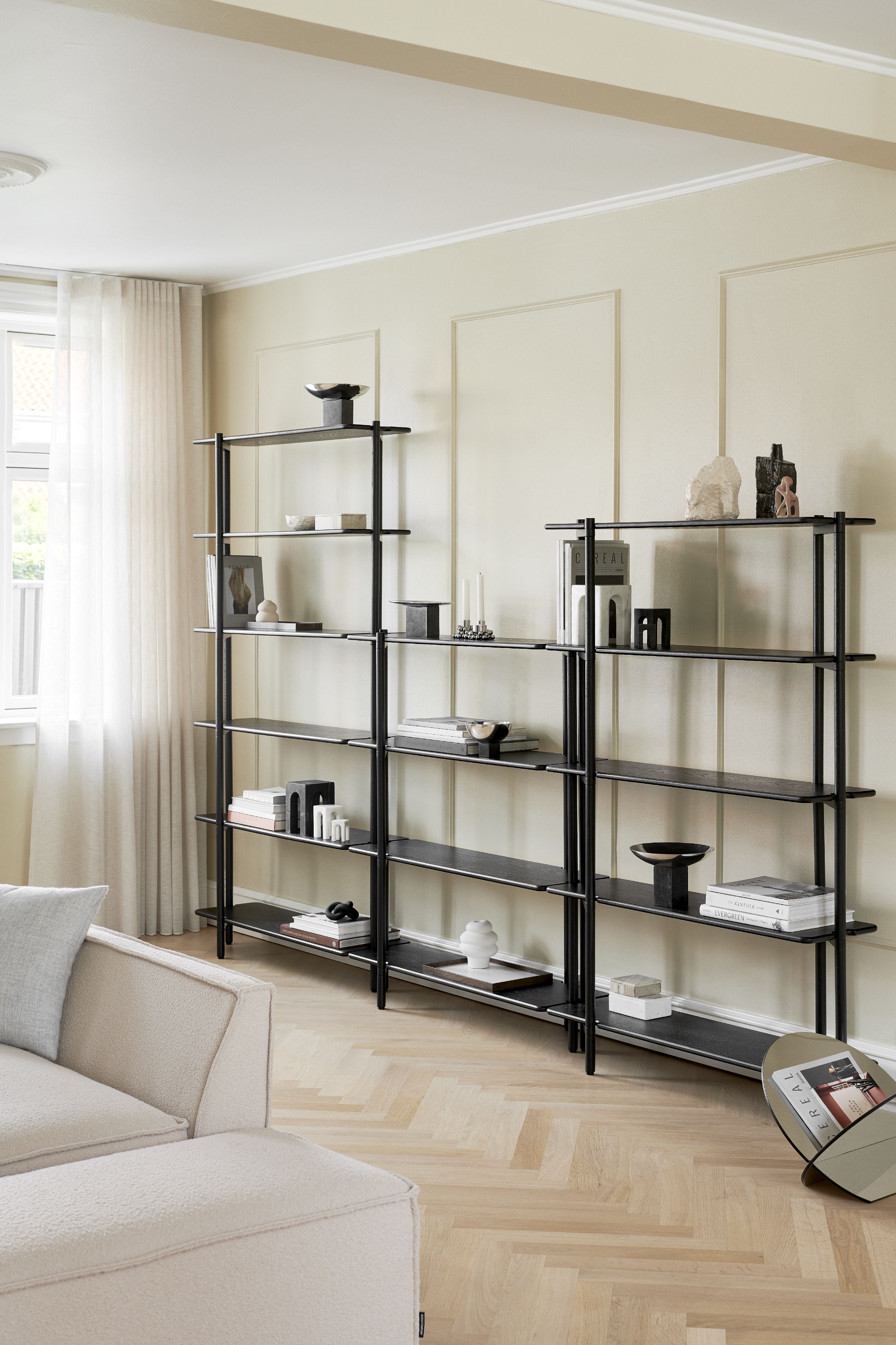 [product_category]-Gejst Invi Bookcase Black Oak, Module 1-Gejst-5712731203005-20300-GEJ-11