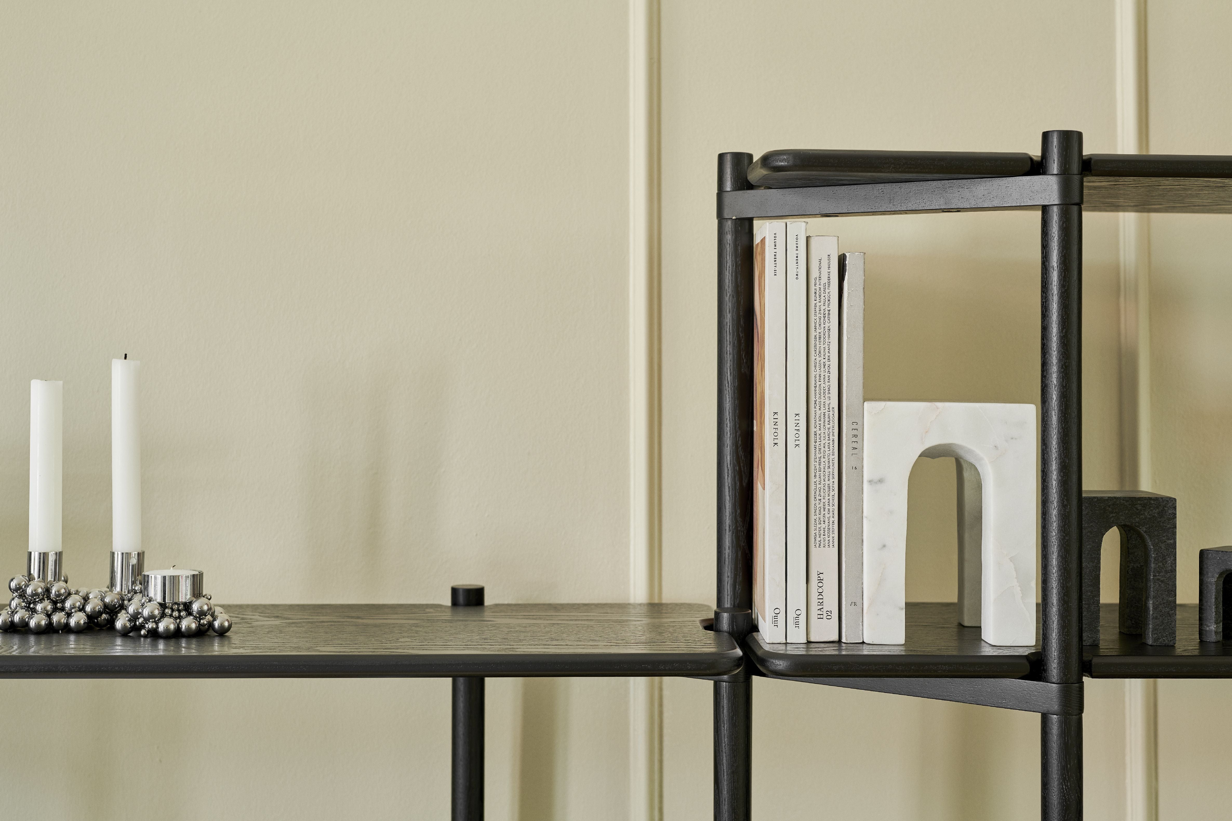[product_category]-Gejst Invi Bookcase Black Oak, Module 1-Gejst-5712731203005-20300-GEJ-4