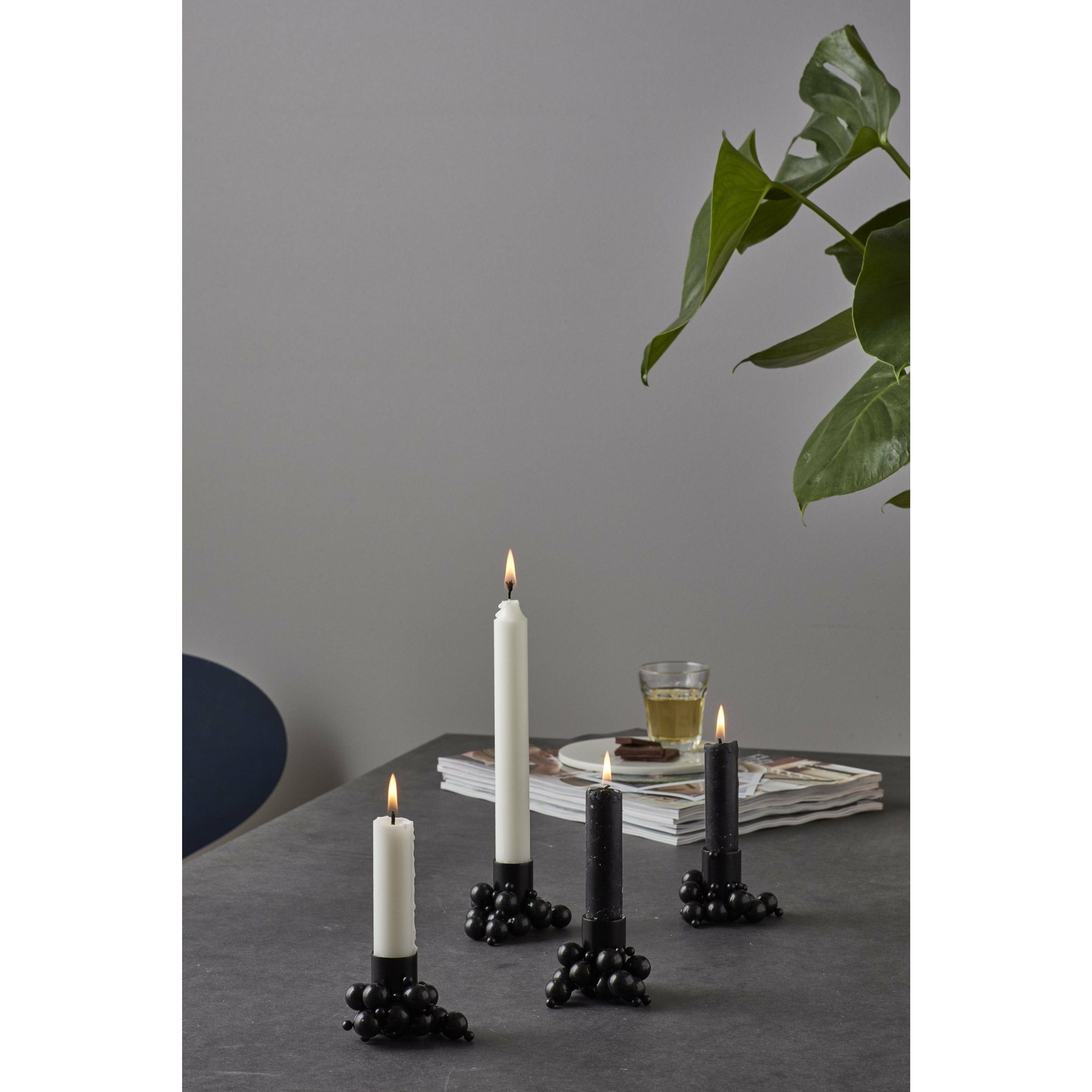 [product_category]-Gejst Molekyl Candle Holder Black 2pcs, 3,3cm-Gejst-5712731100212-10021-GEJ-2