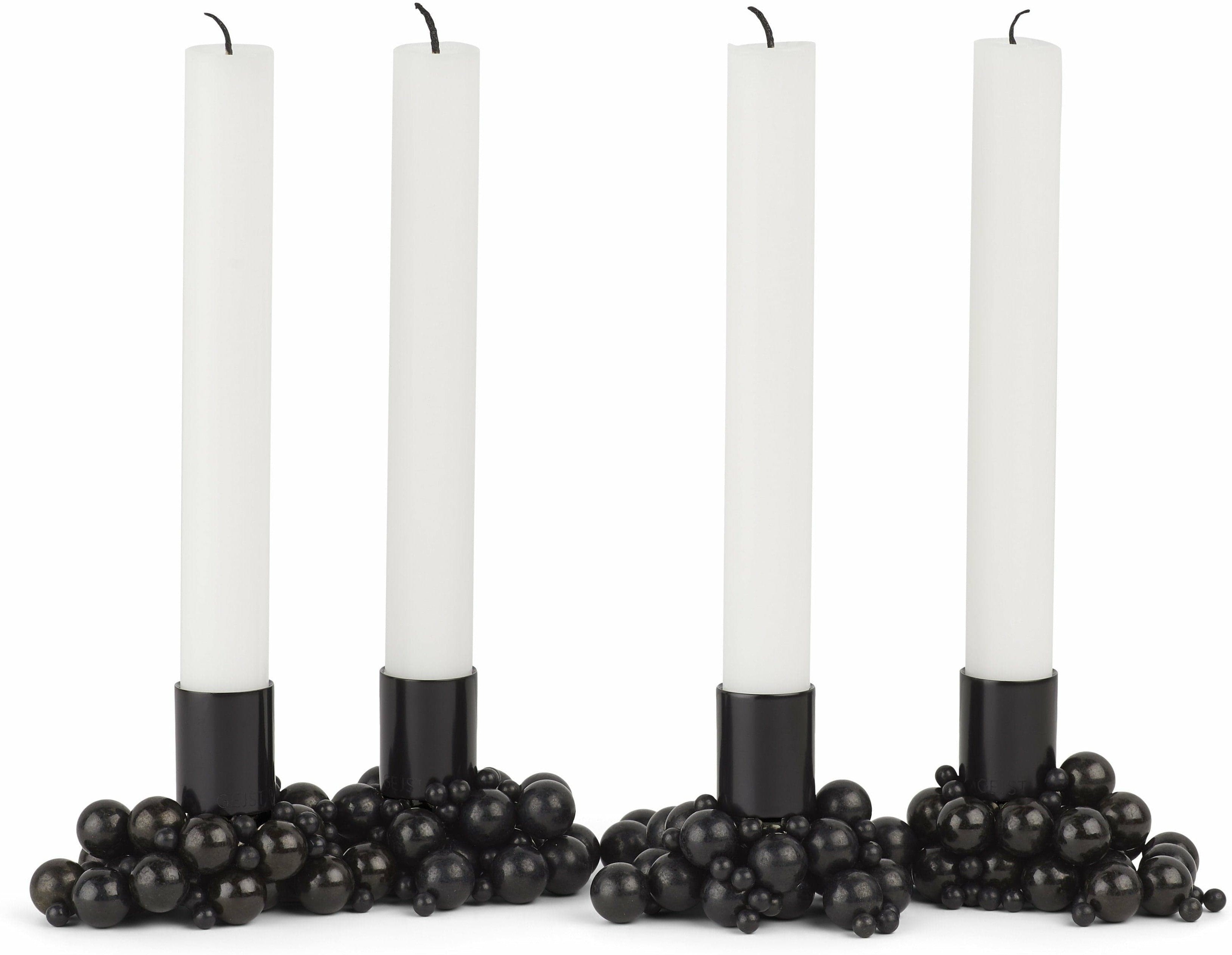 [product_category]-Gejst Molekyl Candle Holder Black 4pcs, 3,3cm-Gejst-5712731100410-10041-GEJ-1