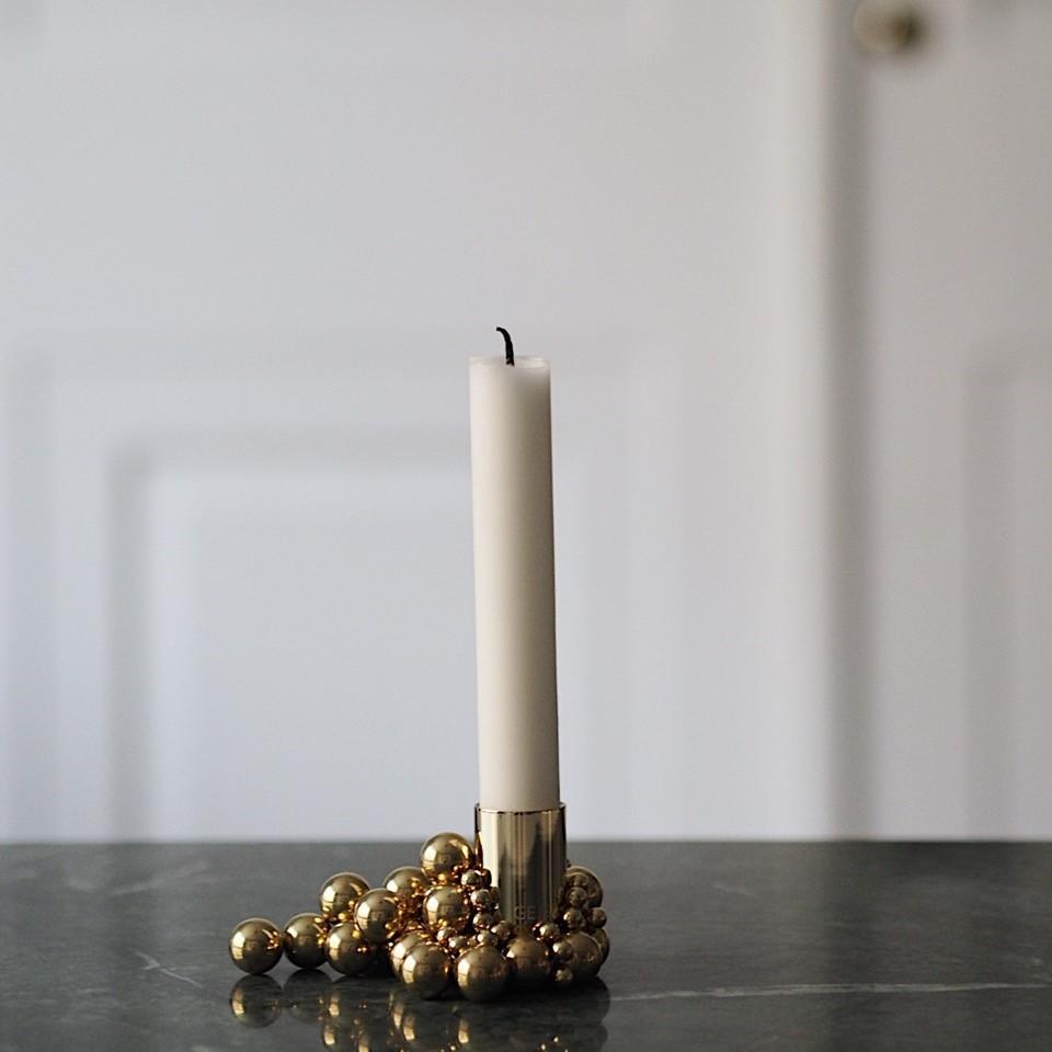 [product_category]-Gejst Molekyl Candle Holder Brass 4pcs, 3,3cm-Gejst-5712731100434-10043-GEJ-3