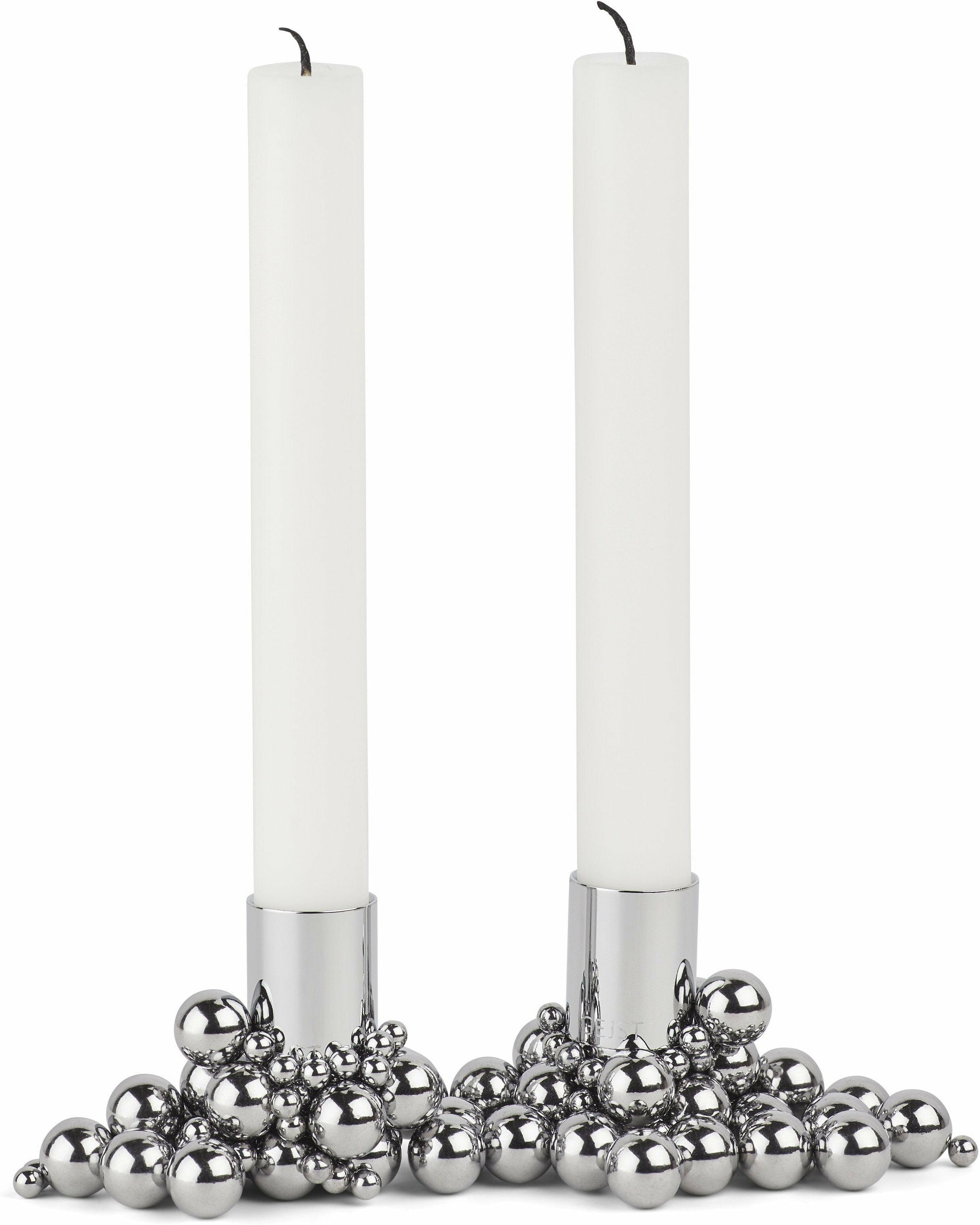 [product_category]-Gejst Molekyl Candle Holder Chrome 2pcs, 3,3cm-Gejst-5712731100229-10022-GEJ-1