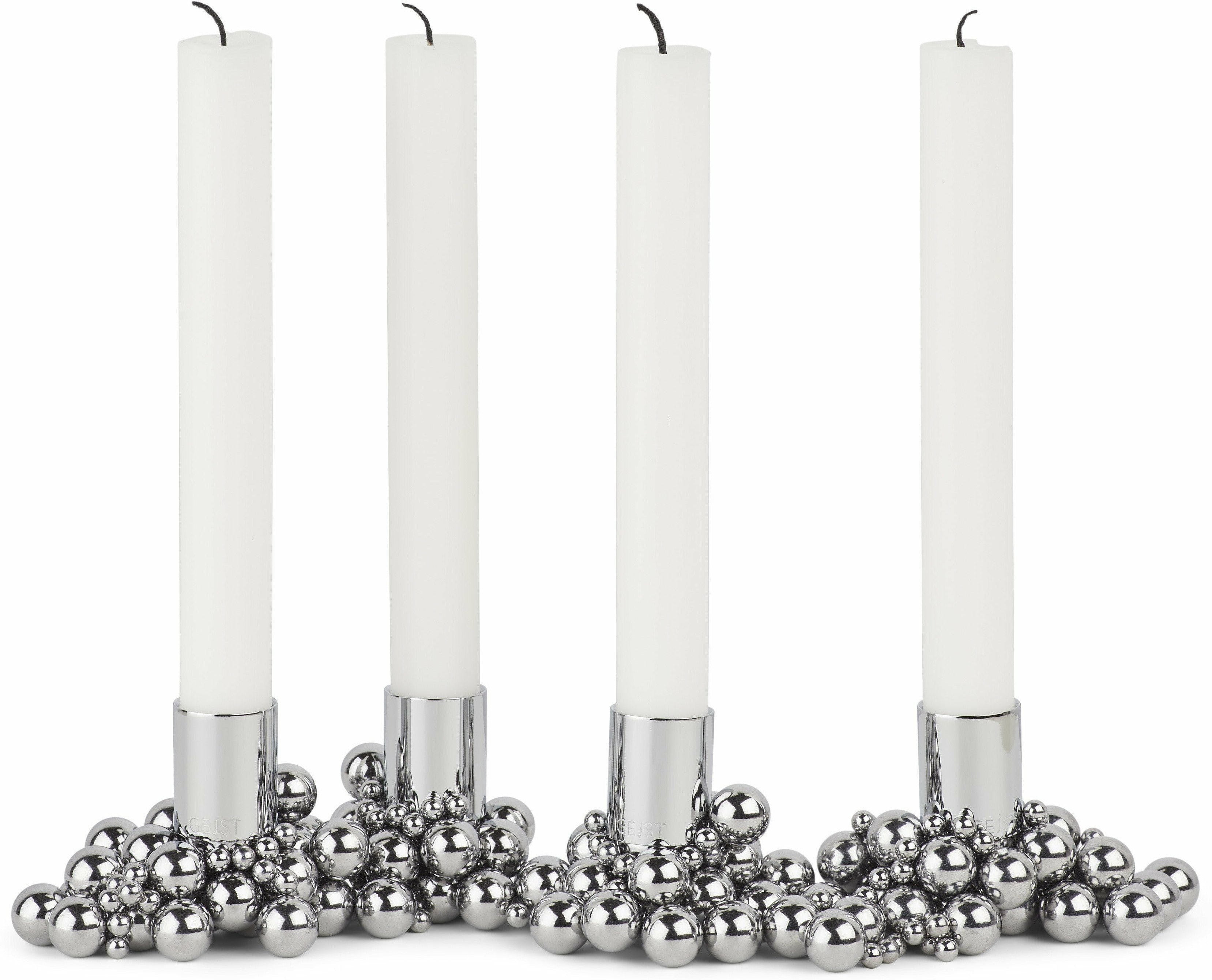 [product_category]-Gejst Molekyl Candle Holder Chrome 4pcs, 3,3cm-Gejst-5712731100427-10042-GEJ-1