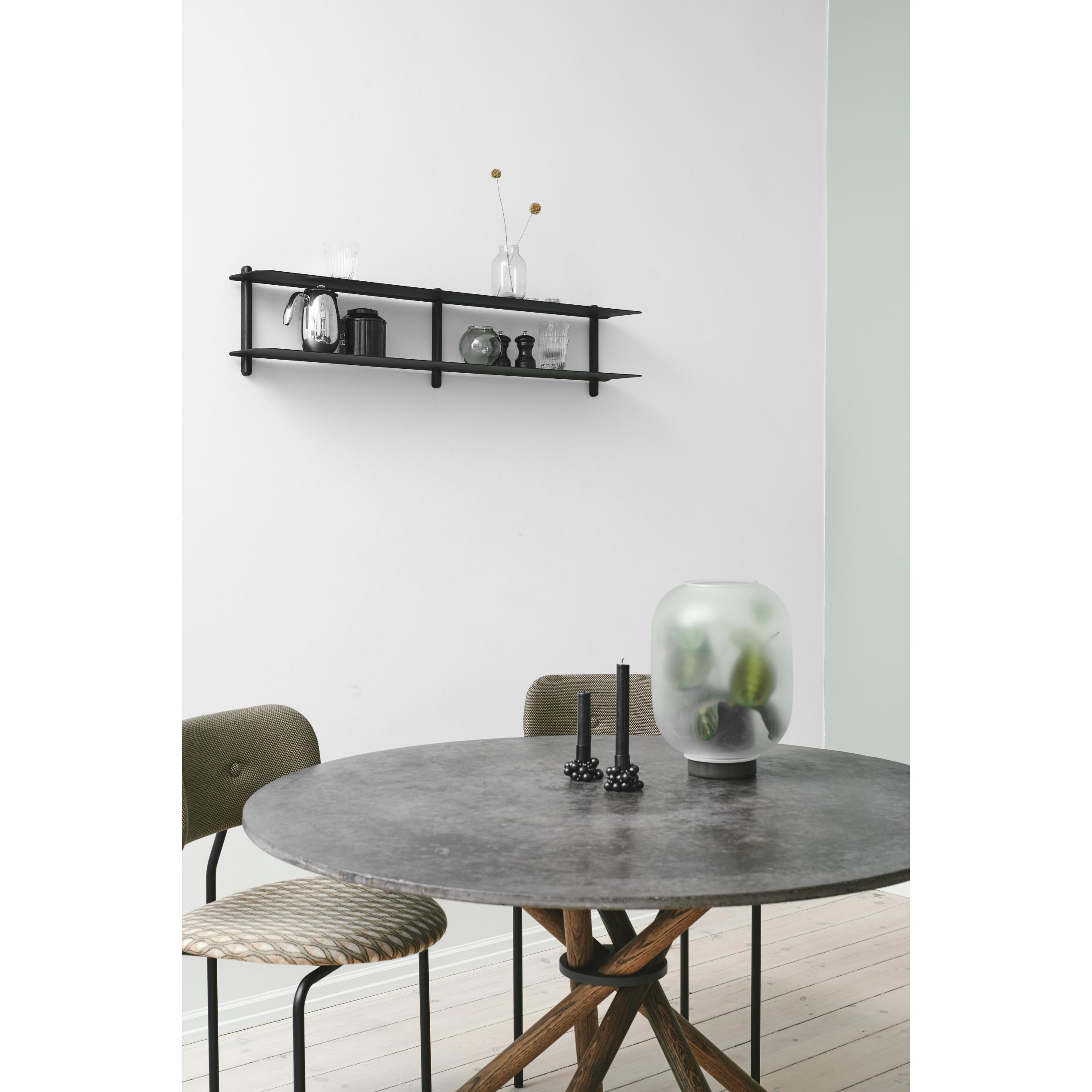 [product_category]-Gejst Nivo Shelf C Black Ash/Black, 25cm-Gejst-5712731201209-20120-GEJ-3