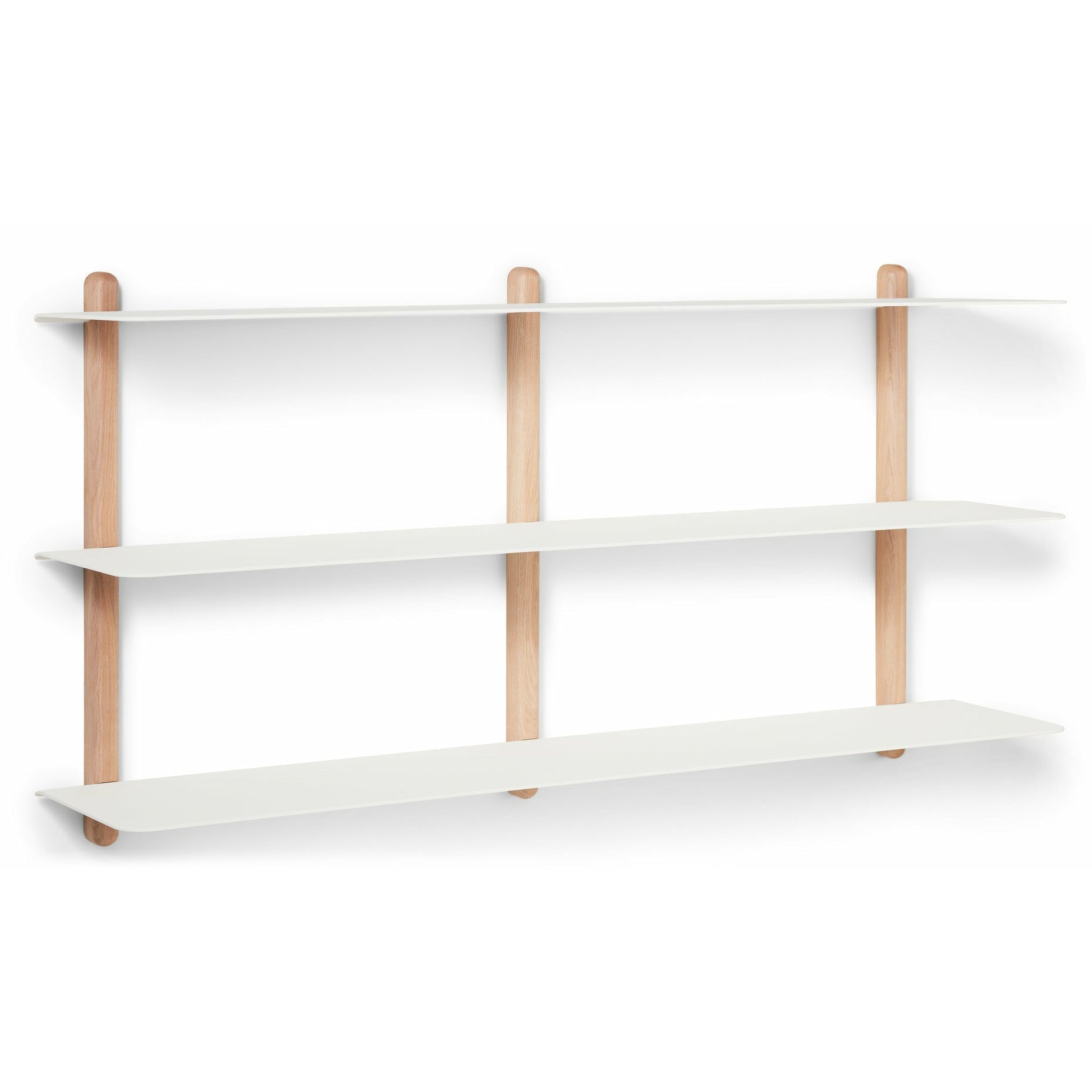 [product_category]-Gejst Nivo Shelf D Large, Light Oak/White-Gejst-5712731201315-20131-GEJ-2