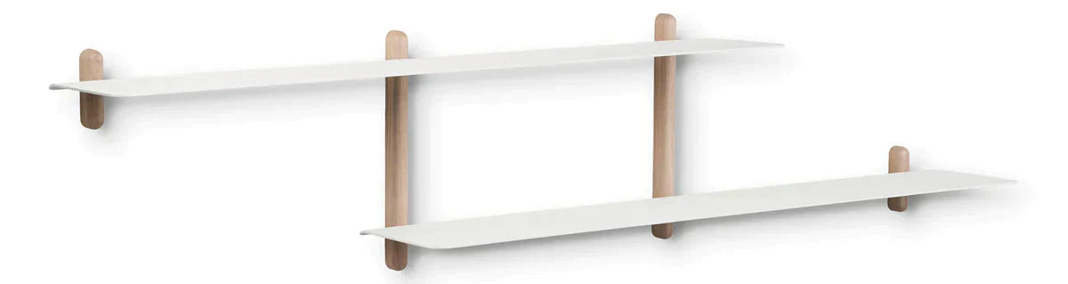 [product_category]-Gejst Nivo Shelf H Large, Light Oak/White-Gejst-5712731201735-20173-GEJ-2