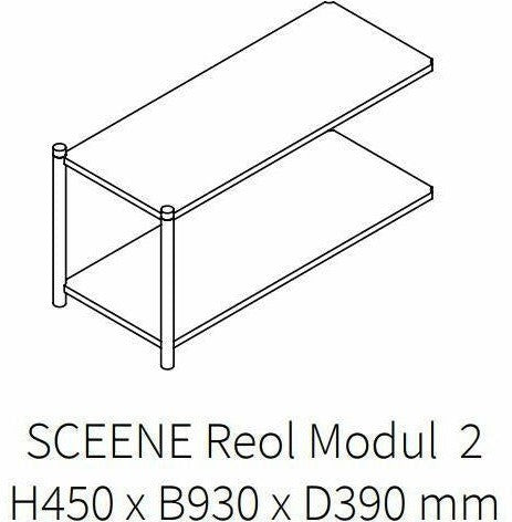 [product_category]-Gejst Sceene Reol Module 2, Light Oak-Gejst-5712731202022-20202-GEJ-1