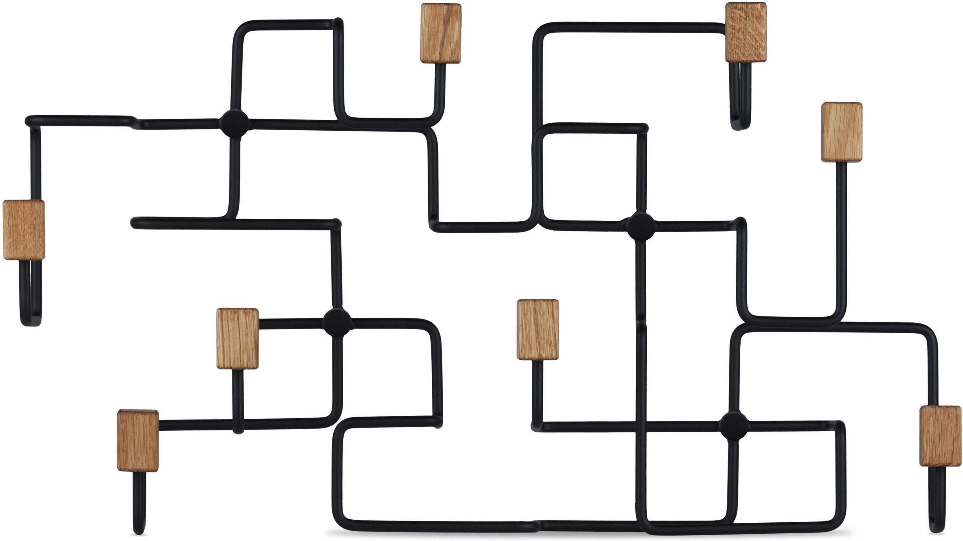 [product_category]-Gejst Underground Wardrobe Oak/Black, 33cm-Gejst-5712731102001-10200-GEJ-1