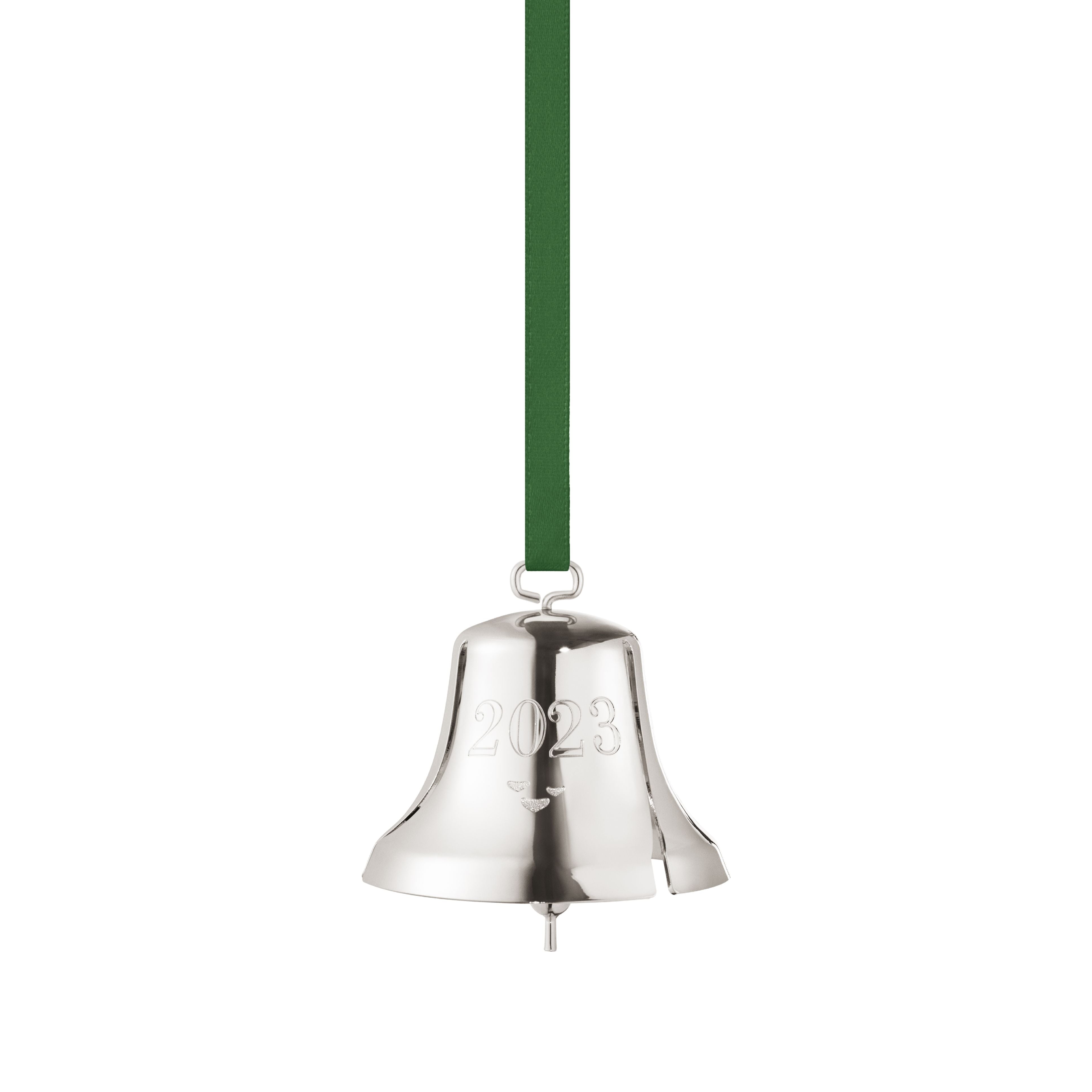 [product_category]-Georg Jensen 2023 Christmas Ornament Bell, Palladium Plated-Georg Jensen-5713275236634-10020177-GEO-1