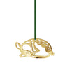 Georg Jensen 2023 Christmas Ornament Deer, Gold Plated