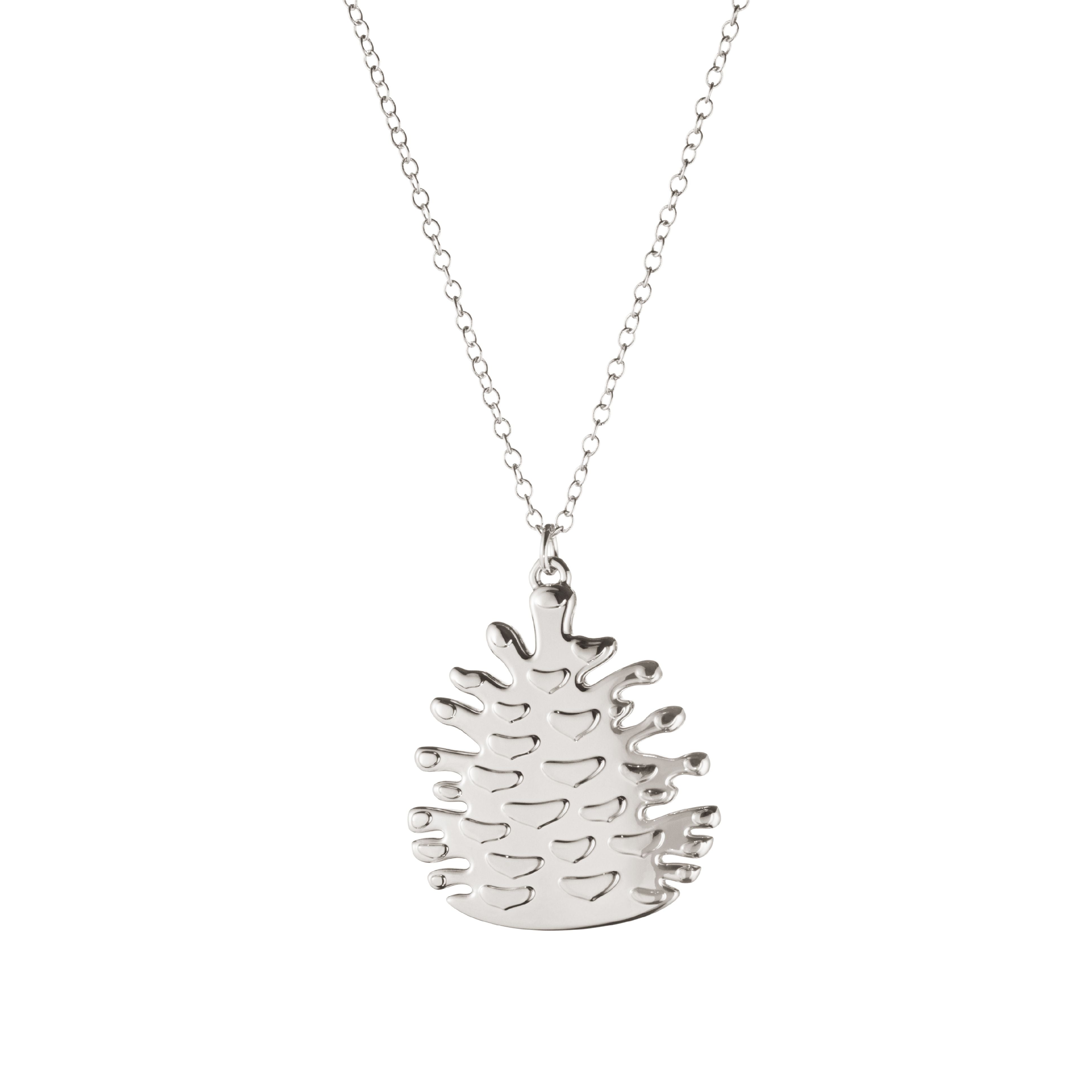 [product_category]-Georg Jensen 2023 Christmas Ornament Pine Cone, Palladium Plated-Georg Jensen-5713275236573-10020171-GEO-1